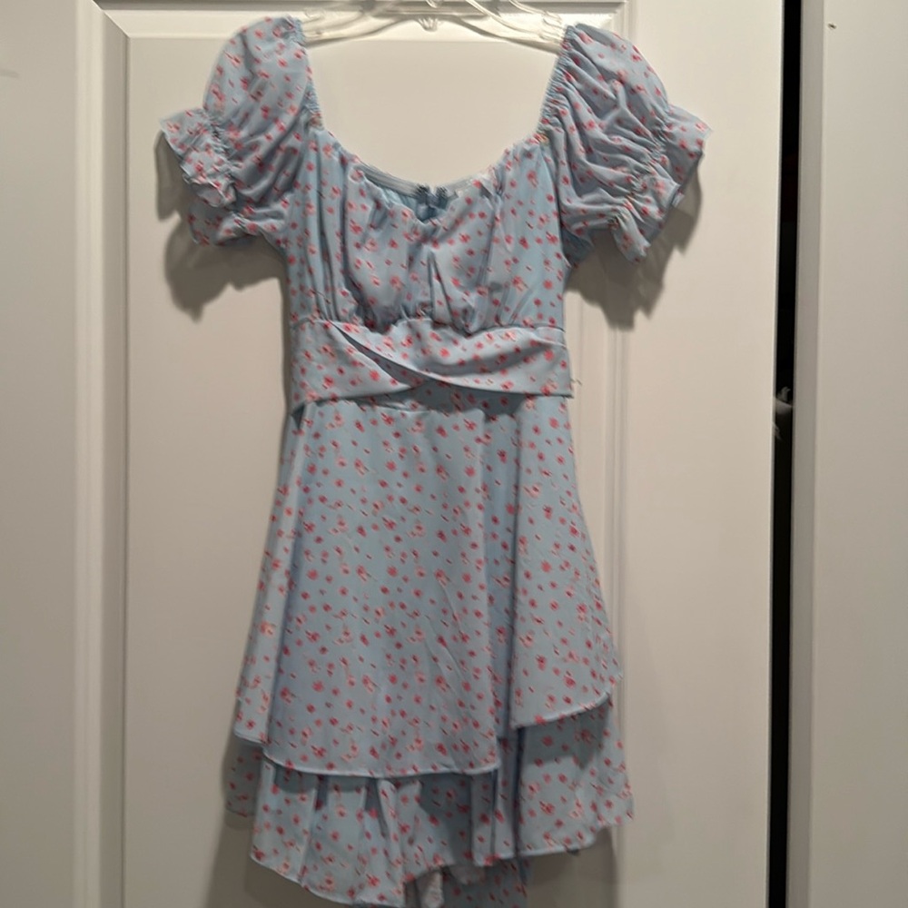 Romper blue size M